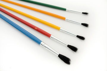 Fototapeta premium Brushes macro
