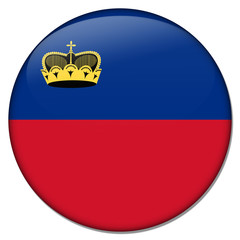 Obraz premium liechtenstein button