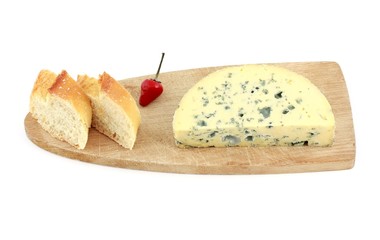 French dessert - musty cheese with traditional bread