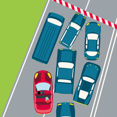 Cars in Traffic