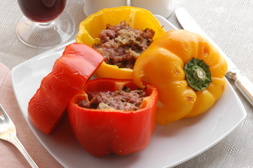 Peperoni ripieni - Contorni