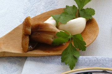 Ingredienti in cucina