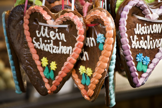 german gingerbread hearts