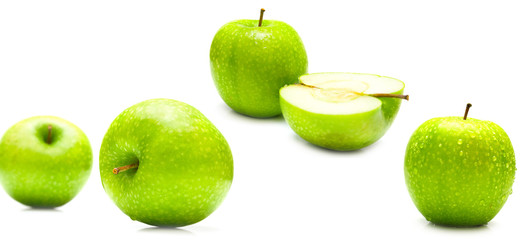 green apples