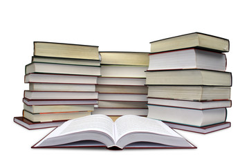 Fototapeta premium many books