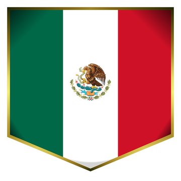 drapeau ecusson mexique mexico flag