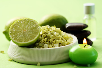 lime bath salt