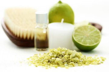 lime bath salt