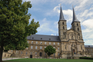 Fototapeta na wymiar Michaelsberg Monastery in Bamberg