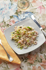 Insalata di riso ai gamberi - Antipasti di pesce