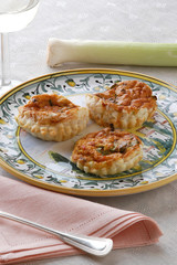 Tortini ai porri - Antipasti - Cucina del Veneto