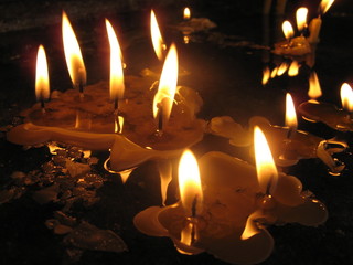 candle. flame