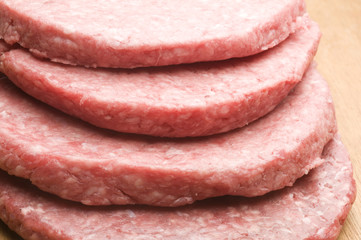 hamburger patties