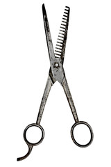 vintage barber scissors