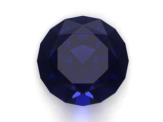 Blue sapphire gemstone