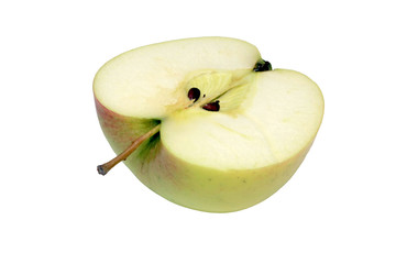 Half of apple