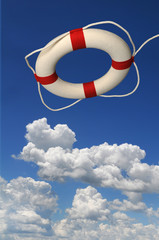 Life Preserver Over a Sky