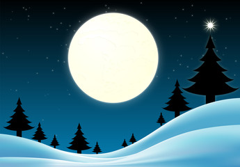 Christmas - Winter Background