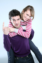 glückliches Pärchen