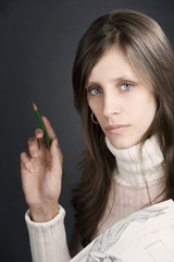 Obraz premium Pretty Artist