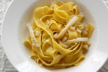 Pappardelle agli asparagi - Primi piatti - Cucina del Veneto