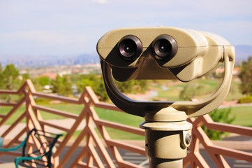 Sightseeing Binoculars, Summerlin, Las Vegas, nevada