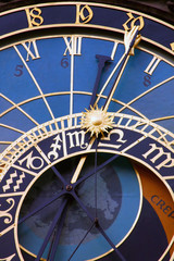 Medieval astronomical clock in Prague