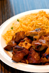gegrillte hähnchen brust