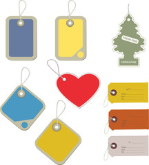 collection of labels - vector