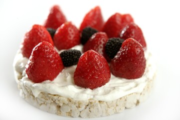 Strawberryes dessert