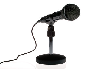 Black microphone © RTimages