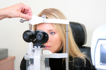 The sight testing