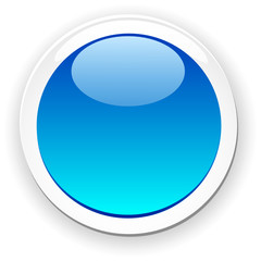 Glossy button.
