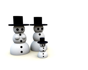 Snowman Family 2