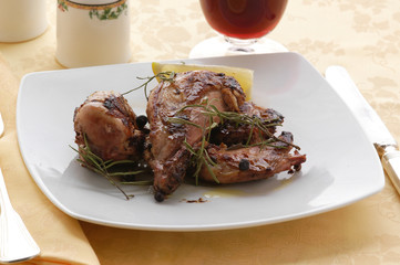 Beccacce alla chiampese - cacciagione - Secondi del Veneto