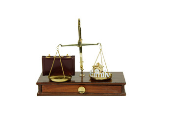 Weighing work with time with family