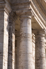 Fototapeta premium Colonnade in St Peters Sq Rome