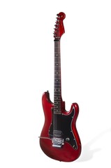 Fototapeta premium red electro guitar
