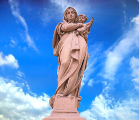 Fototapeta premium Statue of Divine Mother