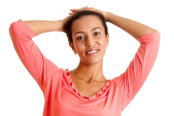 beautiful young woman