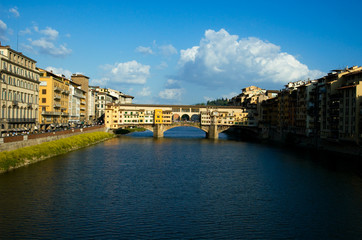 Naklejka premium Ponte Vecchio, Florence, Italy