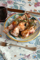 Sella di coniglio al vino - Secondi di carne Cucina del Veneto