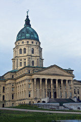 Fototapeta na wymiar Topeka, Kansas - State Capitol