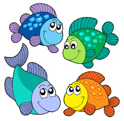 Cute fishes set