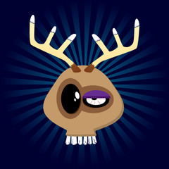 Happy reindeer! Happy Animals Collection.