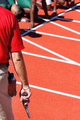 Starting line