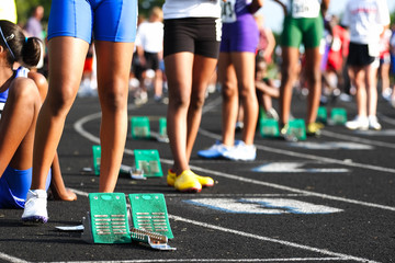 Waiting at the starting line