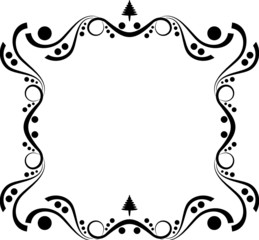 Winter elegance frame