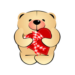 teddy-bear heart