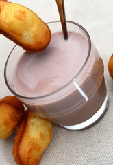 chocolat et madeleines